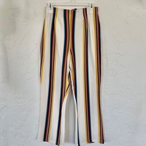 Free People cropped kick flare pants